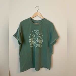 Blue 84 - Hackensack MN Green Graphic T-Shirt - XL